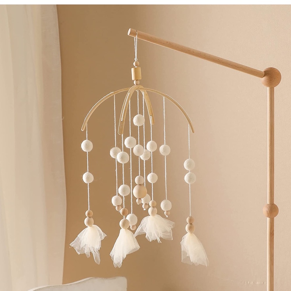Cream and Tan Kids Mobile